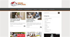 Desktop Screenshot of dicasparacasa.net